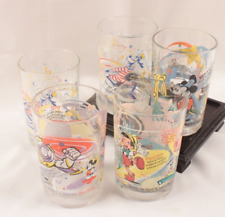 McDonalds Walt Disney World 100 Years of Magic Glasses Collector Set of 5 picture