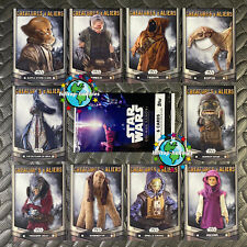 2023 STAR WARS OBI-WAN KENOBI SEASON 1 CREATURES & ALIENS 10-CARD SUB-SET +WRAP picture