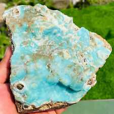 1145g Large Rare Natural Blue Hemimorphite rough raw Crystal Mineral Specimen picture