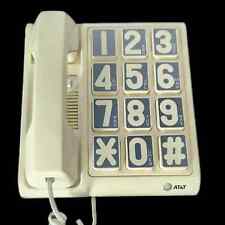 AT&T Vintage Senior Elderly Big Large Button Phone Land Line  picture