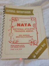 National Conventioneer Reference Book National Athletic Trainers Assoc. 1978  picture