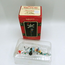 Vintage 1990 ENESCO Treasury Of Christmas Ornaments  