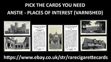 ANSTIE - PLACES OF INTEREST (VARNISHED) - PICK THE CARDS YOU NEED picture