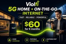 🔥 unlimited 5g internet $60/6m fast home Internet Read picture