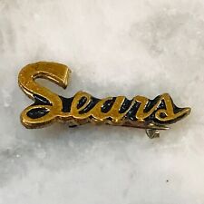 VTG Sears Roebuck Co. 10k Gold wash Lapel Badge Pin C-Clasp 1950s-earlier Logo picture