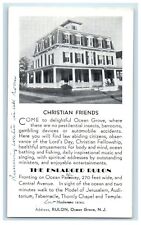 c1940's Rulon Tourist Motel House Christian Ocean Grove New Jersey NY Postcard picture
