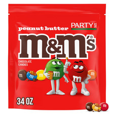 Peanut Butter Milk Chocolate Candy, Party Size Bulk Bag, 34 Oz picture