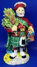Vintage International Scottish Santa First Footer Kilt Christmas 1987 Figurine picture