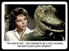 The Alligator People 2025 Monster Memes Card #47 (NM) picture
