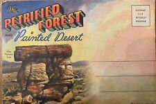 POSTCARD FOLDER-GRAND CANYON, PETRIFIED FOREST AND PAINTED DESERT-ARIZONA picture