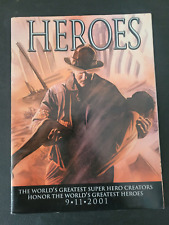 HEROES 9-11 2001 MARVEL COMICS MAGAZINE CREATORS HONOR TRIBUTE ALEX ROSS COVER picture