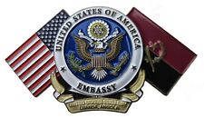 US STATE DEPARTMENT US EMBASSY LUANDA ANGOLA COMMEMORATIVE CHALLENGE COIN 197 picture