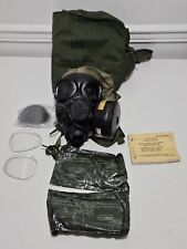 M45 Landwarrior Special Ops Gas Mask Outserts Hood Carrier Manual & Extras READ picture