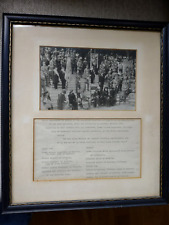 1923 Bavarian Royalty 17 x 15 Framed Photo 1918 1919 German Revolution Memorial picture