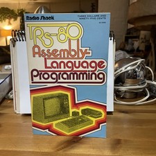 Vintage TRS 80 Computer Assembly Language Programming Book 1979 1st Ed picture