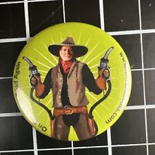 2007 Willie Nelson On The Clean Road Again Biodiesel Family Farm Pinback Button picture