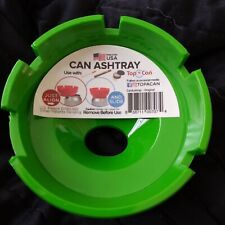 Top a Can Travel Ashtray - Case-new 12 Included. Made In USA -ORIGINAL  picture
