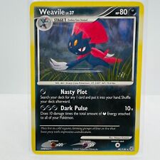 Pokémon Weavile LV.37 40/130 Diamond & Pearl Pokemon Non Holo Rare Card MP-LP picture