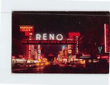 Postcard Reno Arch & South Virginia Street Reno Nevada USA picture
