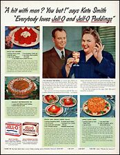 1942 Kate Smith photo Jello-O gelatin pudding Tom Collins vintage print ad adL47 picture