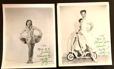 1950s MITZI GAYNOR AUTOGRAPHED PUBLICITY PHOTOS, ACTRESS, DANCER, SOUTH PACIFIC picture