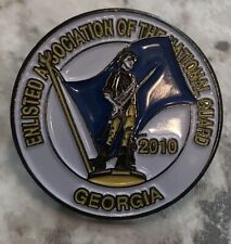 ENLISTED ASSOCIATION OF THE NATIONAL GUARD  2010 - GEORGIA PIN picture