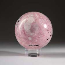 Polished Rhodonite Small Sphere from Peru (416 grams) picture