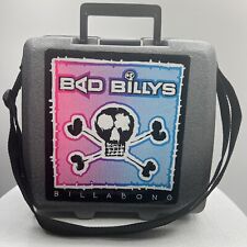 Rare Vintage Bad Billys Billabong Silver Lunchbox Carrier Case with Strap picture