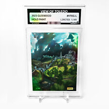 VIEW OF TOLEDO El Greco Card 2023 GleeBeeCo Holo Paint #VTEG-L /49 picture