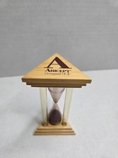 Aricept Drug Rep Pharmaceutical Advertising Alzheimers Sand Timer Burgundy picture