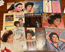Lot  of 9 Vintage CONNIE FRANCIS LP'S Never on Sunday Where the GIrls Meet VINYL picture