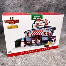 LEMAX Christmas Lane Trailer COVENTRY COVE 35618  Lighted Box & Cord Camper picture