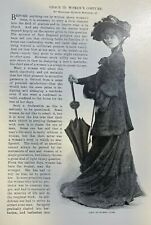 1903 Woman's Fashion Clothing illustrated picture