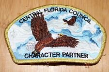 Boy Scouts of America BSA Patch Central Florida Character Partner Eagle picture