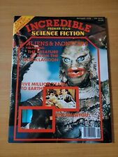 Incredible Science Fiction Magazine #1 ~ NEAR MINT NM ~ August 1978 HUGE Poster  picture