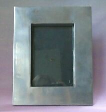 Metal Silver Tone Desk Frame Photo Size 5 1/2