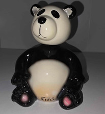 San Diego Zoo Panda Ceramic Figurine Collectible bobblehead coin bank picture