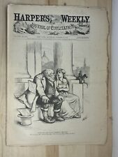 Antique Harper's Weekly Newspaper Magazine - Oct. 26, 1872 - Elections - Seward picture