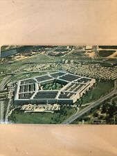 Pentagon Postcard Vintage Postcard Arlington Virginia Arial View picture