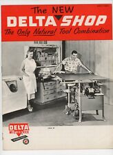 1953 Delta Milwaukee Shop Catalog Brochure Woodworking Machines Rockwell Mfg Co picture