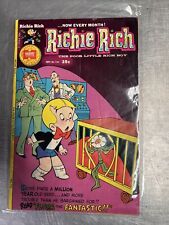 RICHIE RICH #134 Harvey Comics 1975 The Poor Little Rich Boy picture