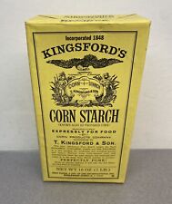 Vintage Kingsford’s Corn Starch Box Still Sealed Grocery Store Prop picture