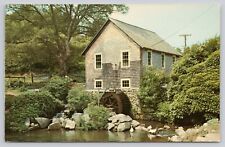 Old Water Mill Brewster Cape Code Massachusetts Vintage Postcard picture