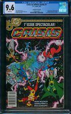 Crisis on Infinite Earths #1 CGC 9.6 ⭐ 95 CENT CANADIAN PRICE VARIANT ⭐ DC 1985 picture