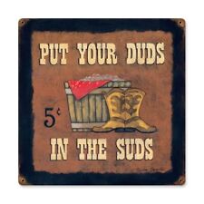 PUT YOUR DUDS IN THE SUDS 5¢ WASH 18