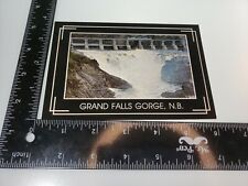 GRAND FALLS NB – The Gorge at Grand Falls Postcard -  picture