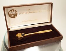 RARE Vintage 1985 Mac Tools 24K Gold Plated Limited Edition 3/8” Ratchet XR85 picture