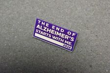2016 The End Of Alzheimer's Starts With Me Lapel Pin picture