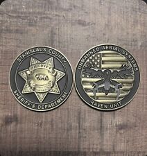 Stanislaus County Sheriff UAS Drone Challenge Coin Police Coin picture