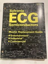 Sylvania ECG Semiconductors Master Replacement Guide 1979 TRANSISTOR 350 PAGES picture